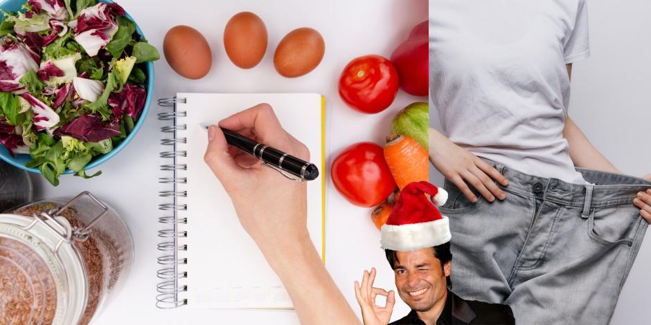 ¿Subiste de peso? Te damos 3 planes de dieta elaborados por expertos en nutrición para entrar en el outfit de Navidad y Año Nuevo.