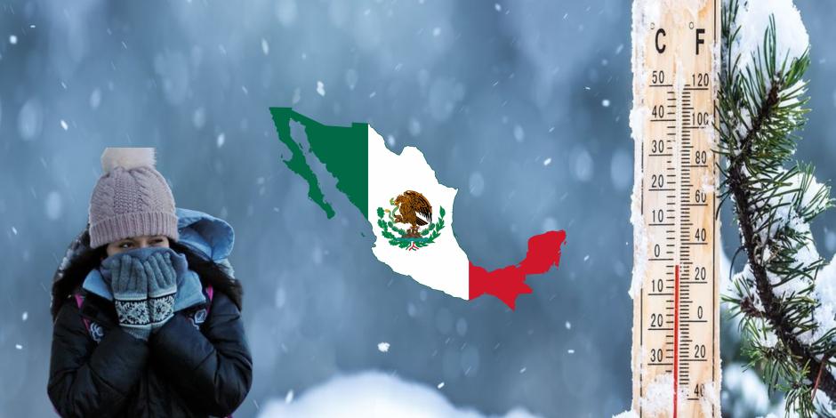 Frío en México: En estos estados habrá temperaturas por debajo de los 0° este jueves 14 de diciembre