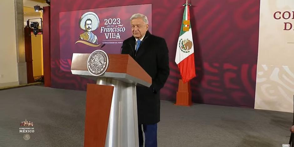Andrés Manuel López Obrador este jueves 14 de diciembre del 2023.