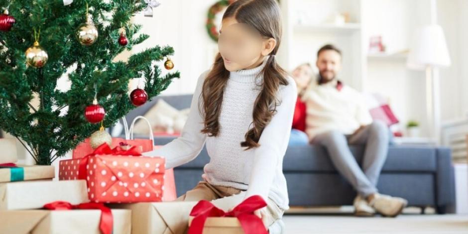 Los regalos para niños y niñas son parte importante de la Navidad.