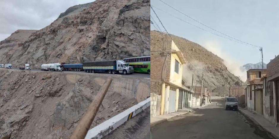 Terremoto en Perú de magnitud 6.0 sorprende este miércoles 20 de diciembre a Arequipa, donde hay 9 distritos incomunicados tras caída de piedras por deslizamientos de tierra.
