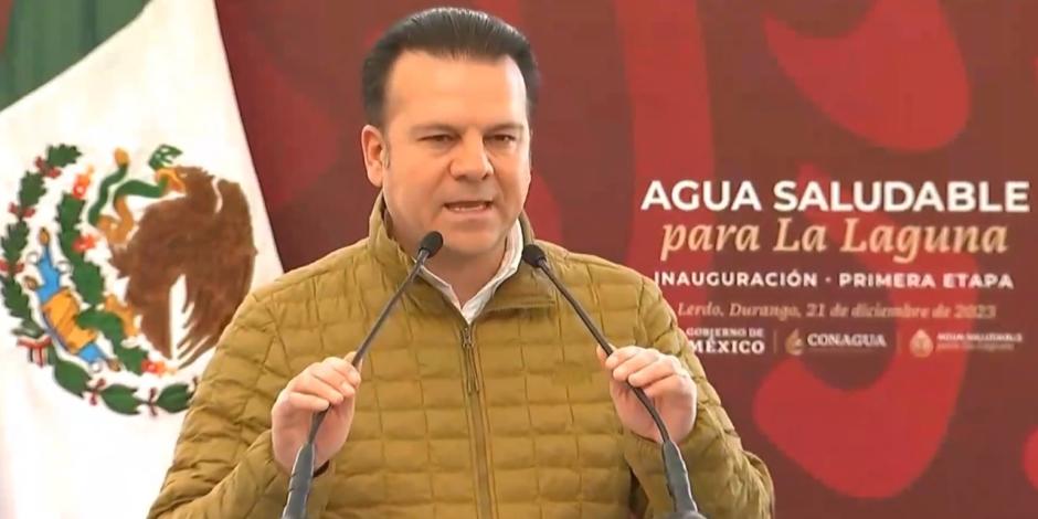 Esteban Villegas, gobernador de Durango.