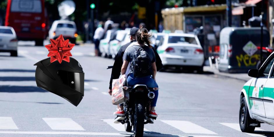 ¿Cómo solicitar uno de los cascos de moto que la Semovi dará gratis a motociclistas en CDMX?