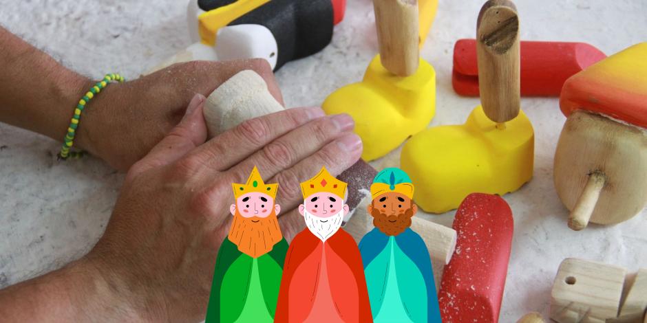 Día de Reyes Magos: Conoce los juguetes de madera elaborados por personas privadas de la libertad en CDMX, que amarán los niños el 6 de enero de 2024.