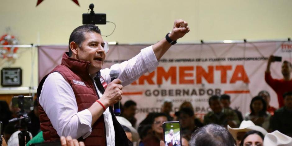 Cero tolerancia a la corrupción, por una Puebla justa: Alejandro Armenta
