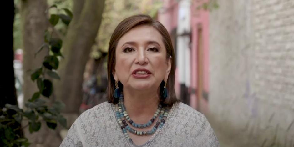 Xóchitl Gálvez, quien busca ser presidenta de México.
