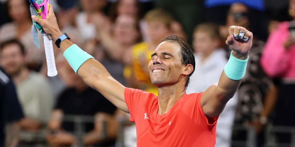 Rafael Nadal se lleva el primer triunfo en su carrera después de 12 meses.