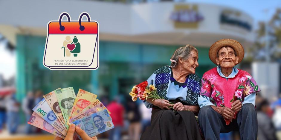 Pensión Bienestar 2024: Calendario de fechas del primer pago de 6 mil pesos correspondientes al bimestre enero-febrero.