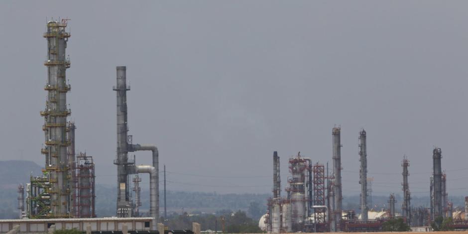 Aspectos de la refinería ubicada en el municipio de Tula, estado de Hidalgo, en imagen de archivo.