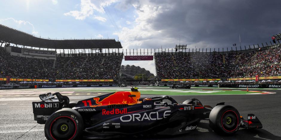 El tapatío, en la carrera del Gran Premio de México en 2023.