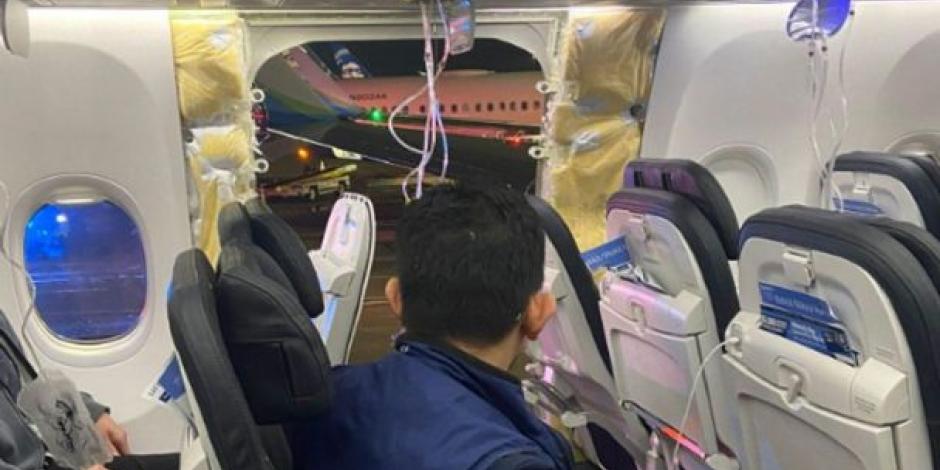 Un gran susto se llevaron los 177 pasajeros de este vuelo.