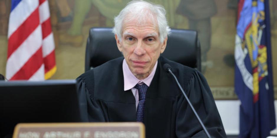 Arthur Engoron, juez que lleva un juicio contra Donald Trump.