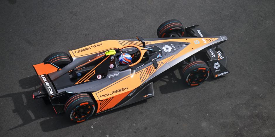 Jake Hughes, de la escudería McLaren, ganó la primera sesión de prácticas del Gran Premio de México de la Fórmula E 2024.