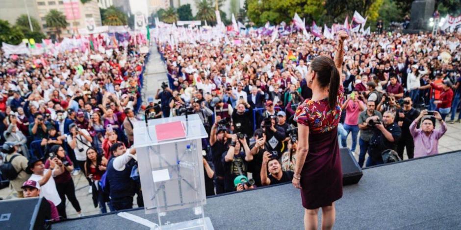 ¡Estoy lista! Hagamos realidad a la primera mujer Presidenta de México: Claudia Sheinbaum.