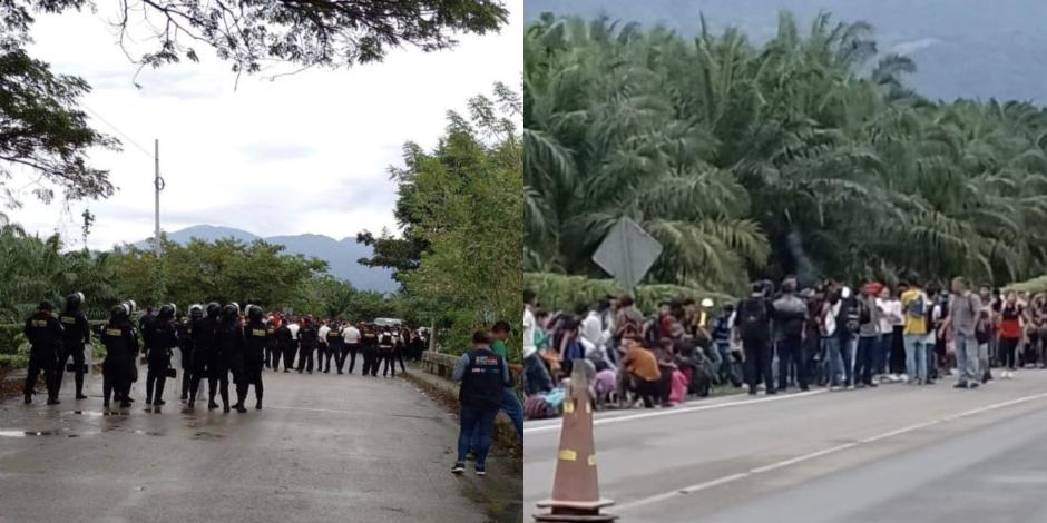 Caravana migrante que llegaría a Chiapas se desintegró en Guatemala