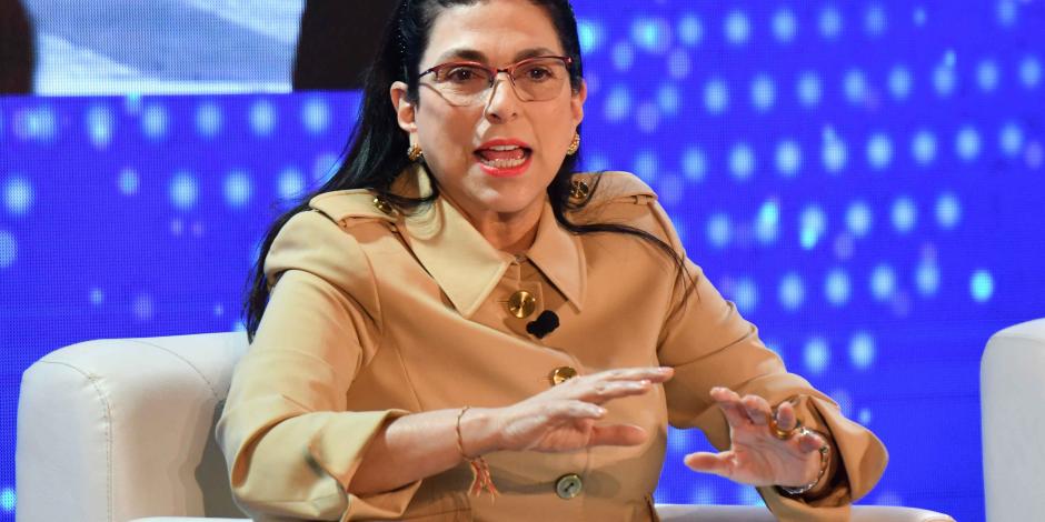 Marcela Guerra Castillo, presidenta de la Mesa Directiva de la Cámara de Diputados.