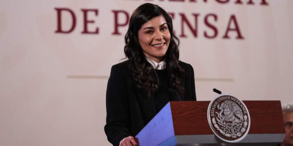 Morena incluye a Elizabeth García Vilchis en encuesta para candidatura a la alcaldía de Puebla.
