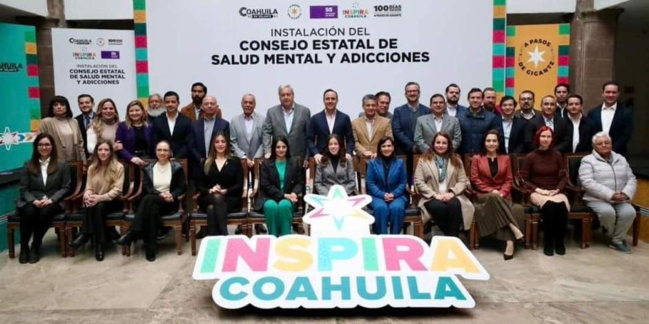 Inspira Coahuila impulsa proyecto de salud mental y prevención de adicciones.
