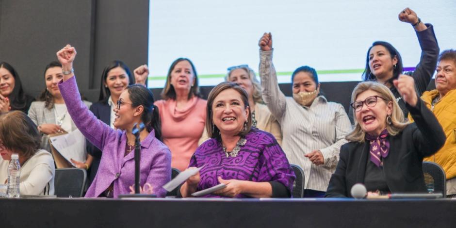 Xóchitl Gálvez en Diálogo por una Agenda para las Mujeres, México 2024