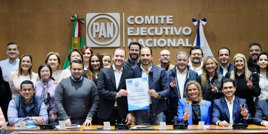 PAN ratifica a Santiago Taboada para competir por la CDMX.
