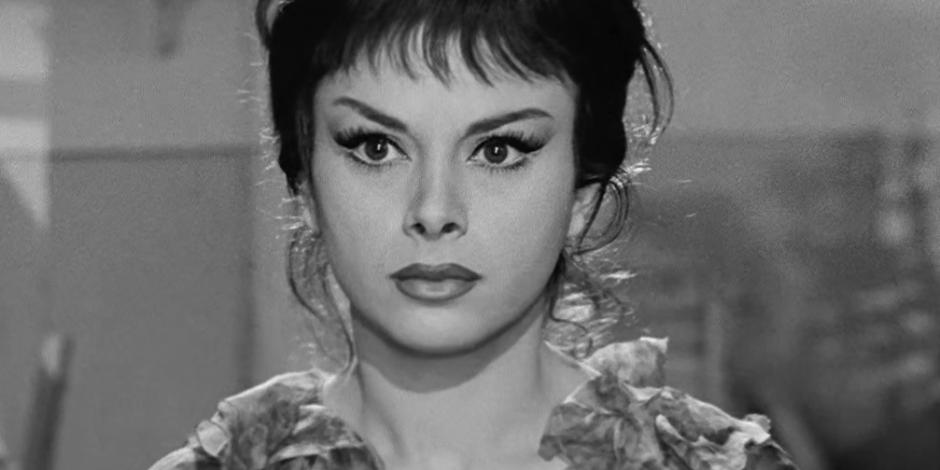 La actriz, en la cinta Adua y sus amigas (1960).
