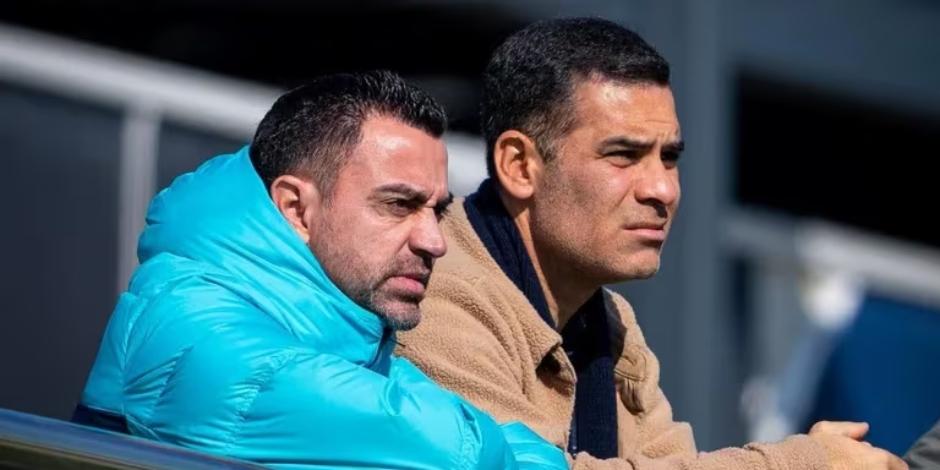 Rafa Márquez suena como candidato para reemplazar a Xavi Hernández en el Barca