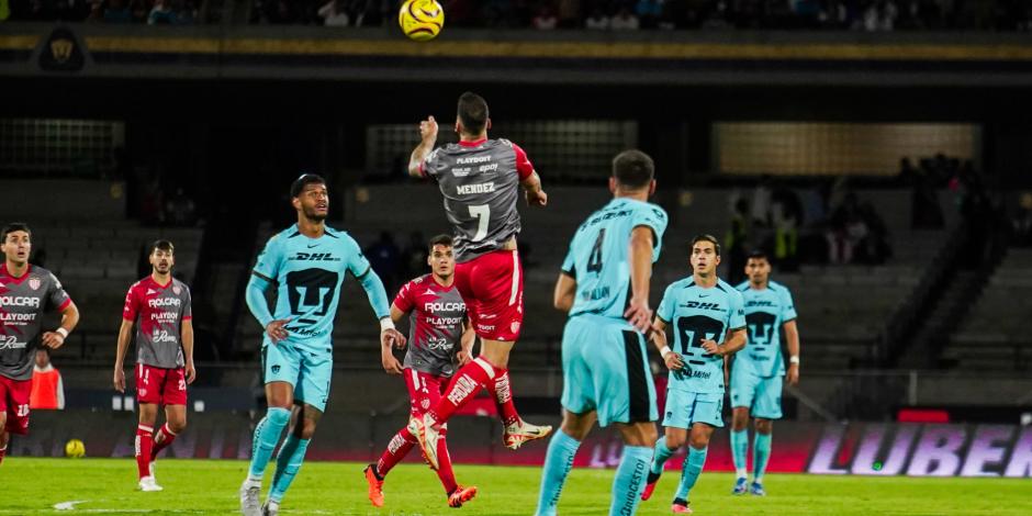 Pumas y Necaxa pusieron fin a la cuarta jornada de la Liga MX con su cotejo en Ciudad Universitaria.