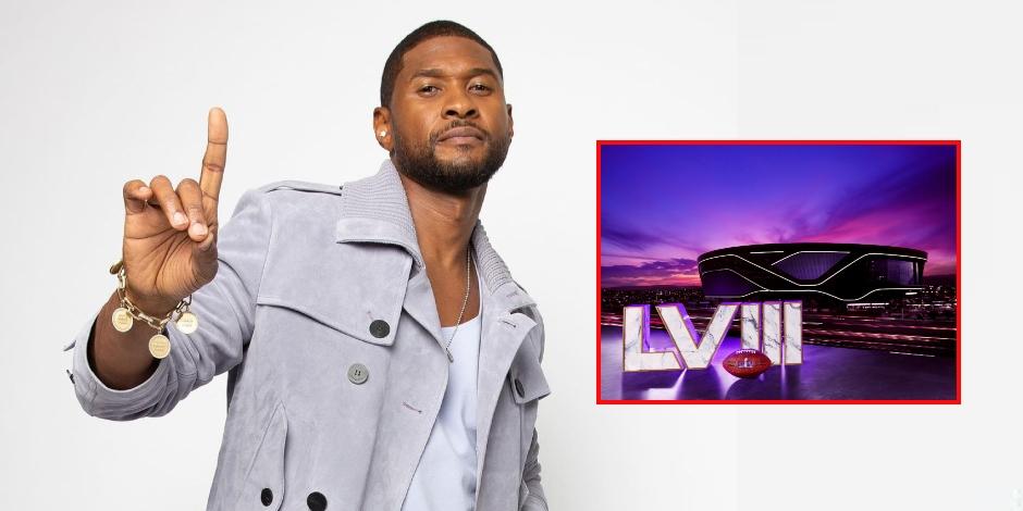 ​Usher es el artista encargado del show del medio tiempo del Super Bowl LVIII