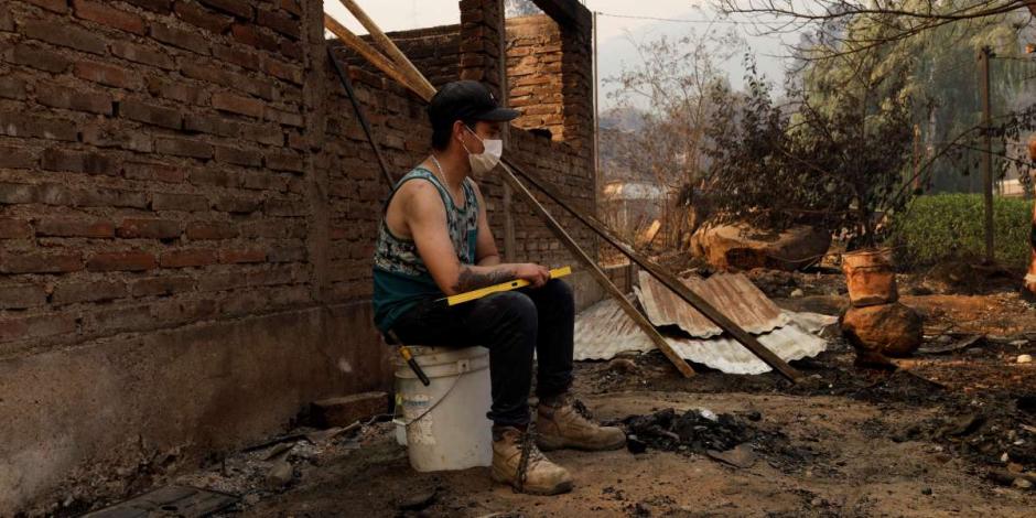 Suman 112 muertos por incendios forestales en Chile.