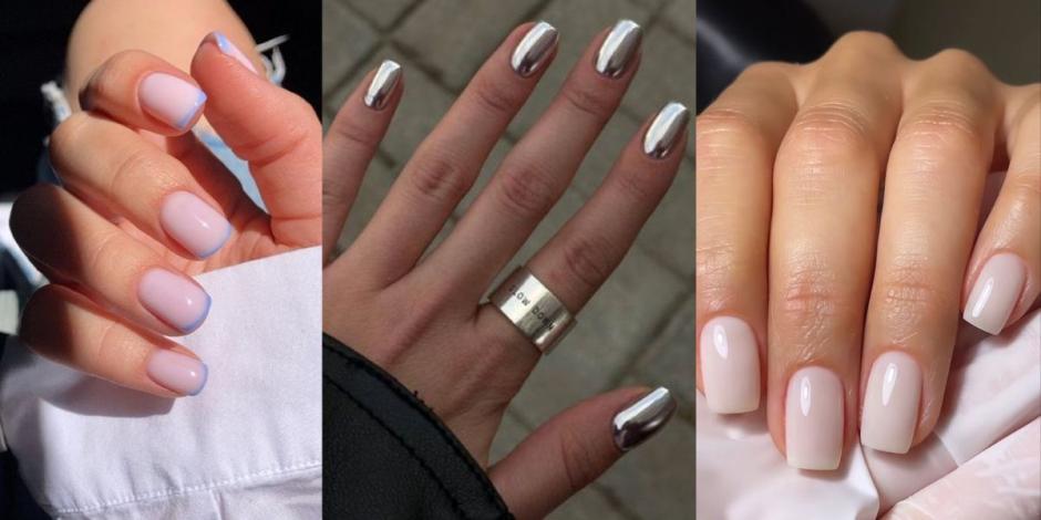 Si quieres lucir elegante con uñas cortas, estas son las tendencias para tí.