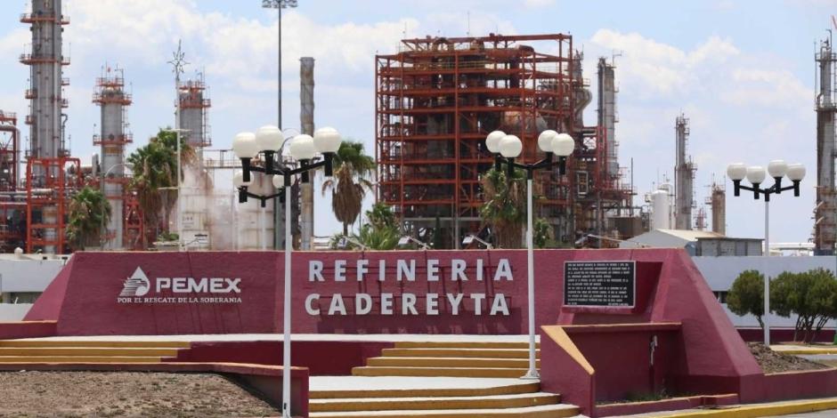 La refinería de Cadereyta, en Nuevo León.