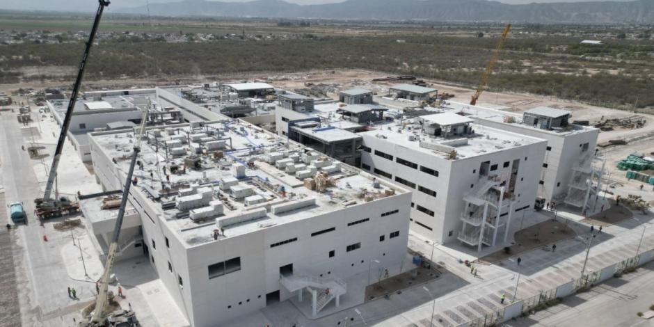 Issste registra 90% de avance en nuevo Hospital Regional de Torreón “Dr. Francisco Galindo Chávez”