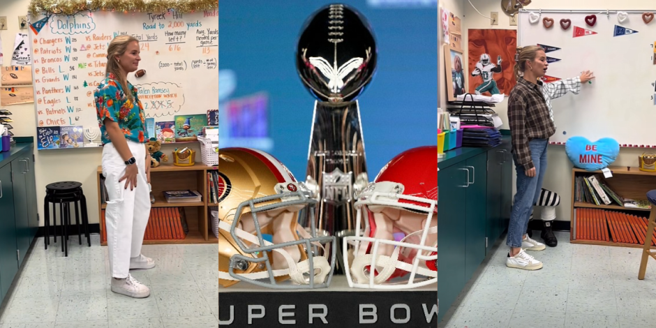 NFL invita a maestra de matemáticas al Super Bowl LVIII