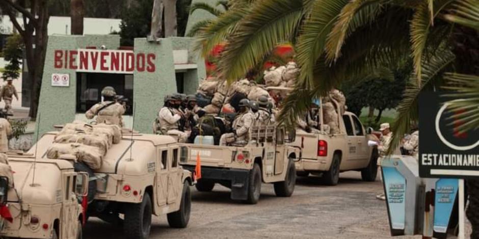 Arriban 800 efectivos de Sedena a Sonora para reforzar seguridad