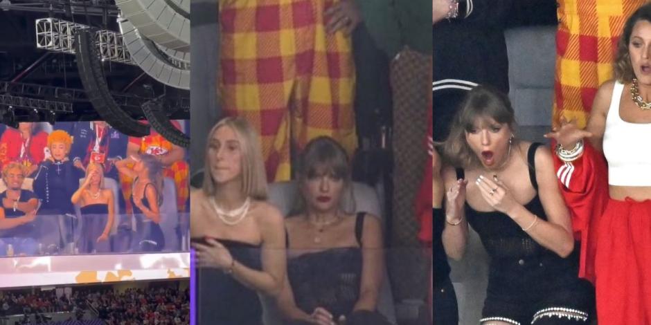 Todas las reacciones de Taylor Swift en el Super Bowl LVIII