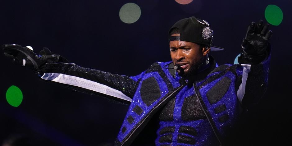 Usher en el Medio Tiempo del Super Bowl