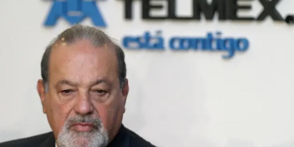 Carlos Slim habló sobre los números rojos de Telmex.