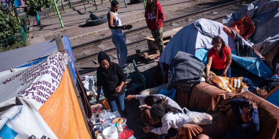 Migrantes optan por esperar su cita para solicitud de asilo desde la Ciudad de México