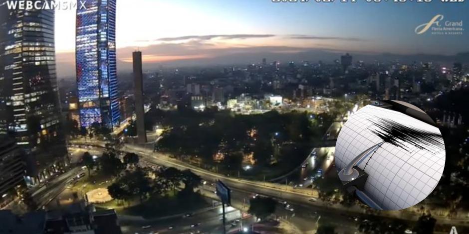 Este 14 de febrero, la Ciudad de México registró 2 microsismos con epicentro en la alcaldía Magadalena Contreras.