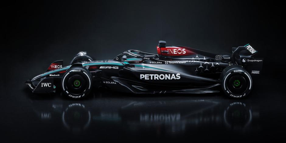 Mercedes presentó su nuevo monoplaza para la temporada 2024 de F1.
