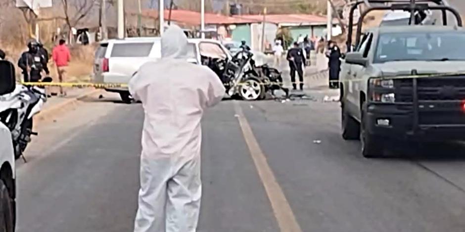 Una persona murió después del asalto a una pollería de Taxco.
