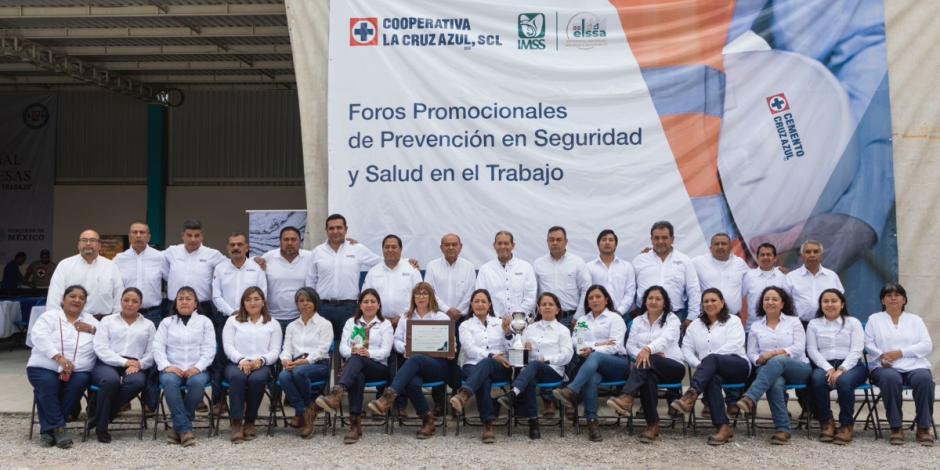 Cooperativa La Cruz Azul participó en los foros organizados por el IMSS Hidalgo