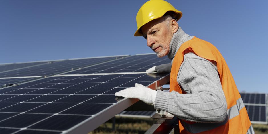 Los paneles solares ayudan a reducir el efecto invernadero.