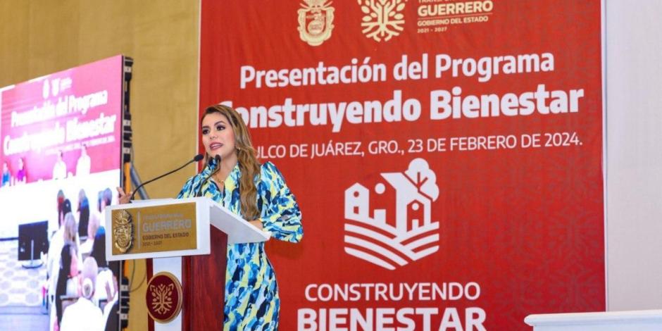 Presenta Evelyn Salgado el Programa Construyendo Bienestar