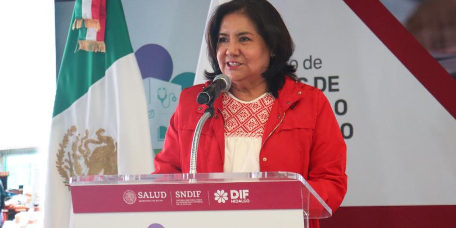 Edda Vite, presidenta del Patronato del Sistema DIF Hidalgo