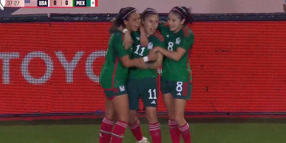México se lleva los tres puntos tras vencer a Estados Unidos.