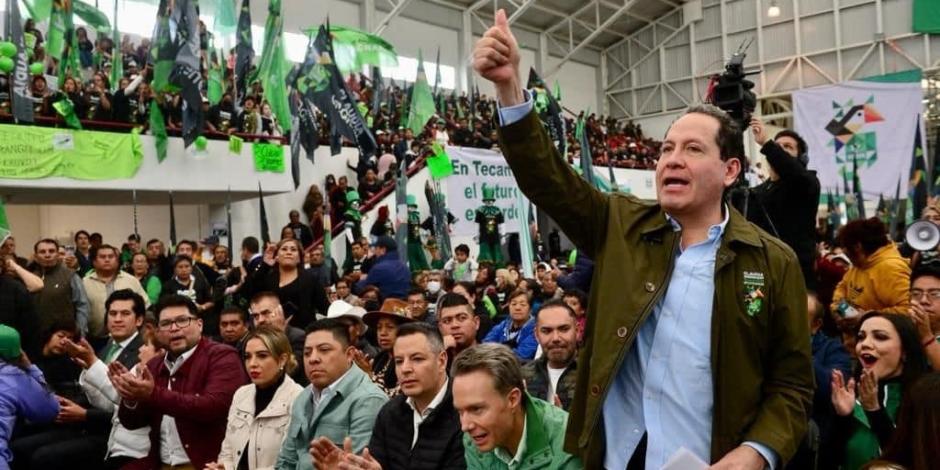Eruviel Ávila, carta fuerte del Partido Verde en el Estado de México