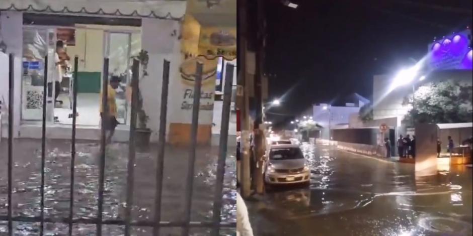 Mega fuga de agua provoca inundaciones en Tultitlán, Edomex.