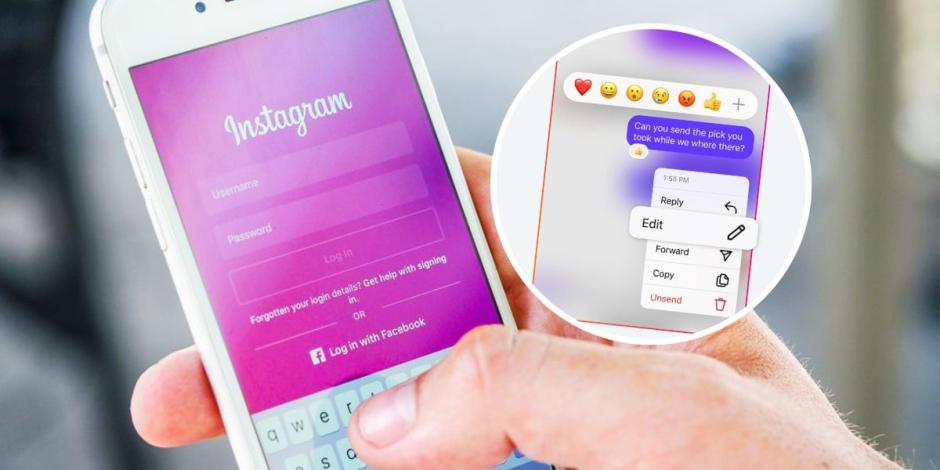 Así es como podrás editar tus mensajes en Instagram con la más reciente actualización.