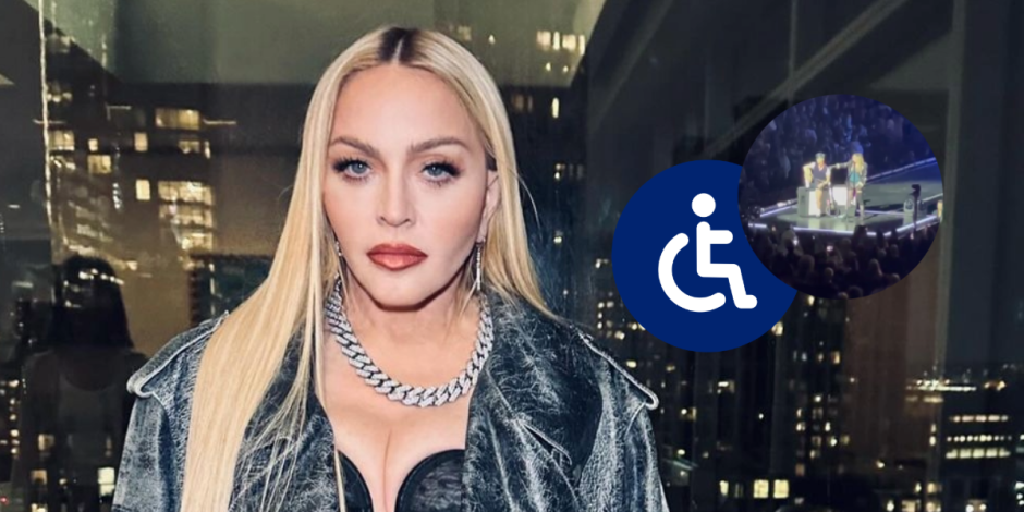 Madonna vive un vergonzoso momento en concierto al exigir a un fanático en silla de ruedas que se levante.